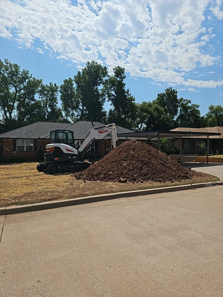 Professional excavation contracting services in Oklahoma | Design Earth Excavation